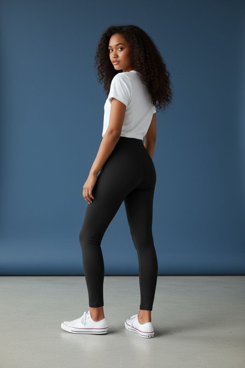 Leggins colombianos de tiro alto