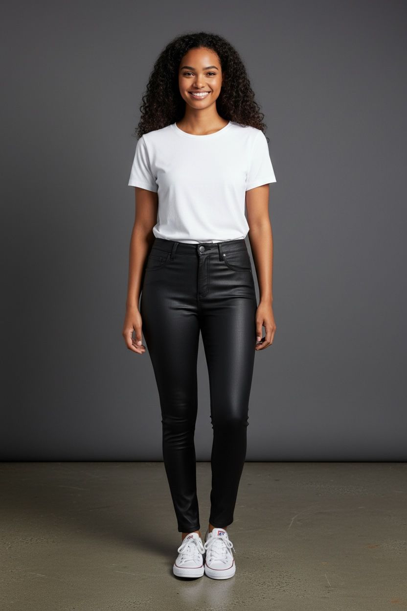 Pantalón Fiara Tipo Cuero