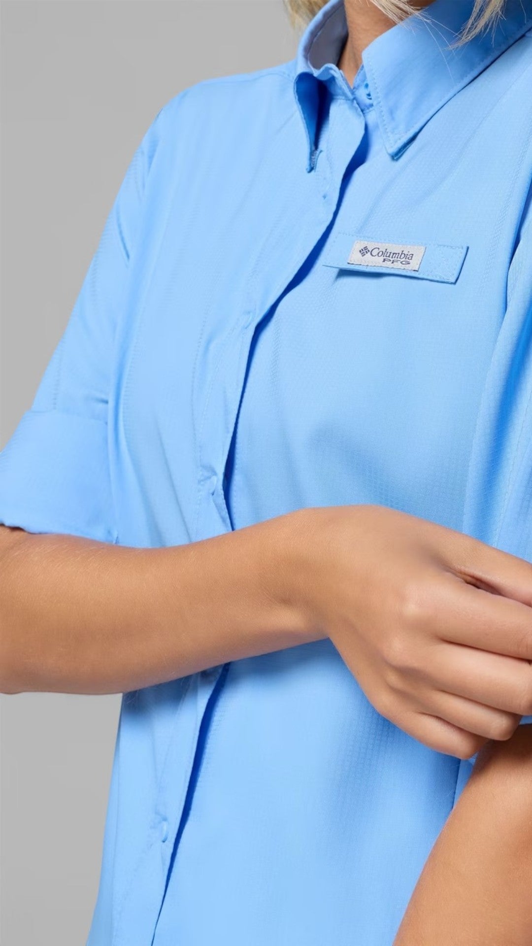 Camisa Columbia Mujer Manga Larga