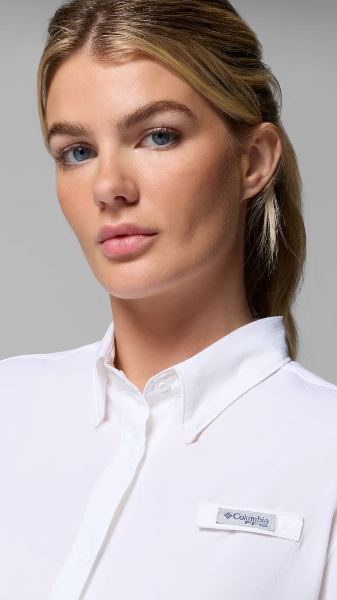 Camisa Columbia Mujer Manga Larga